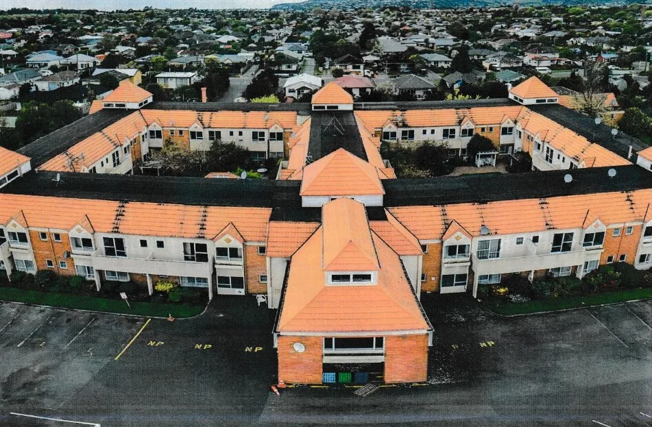 Roof painting project in Christchurch